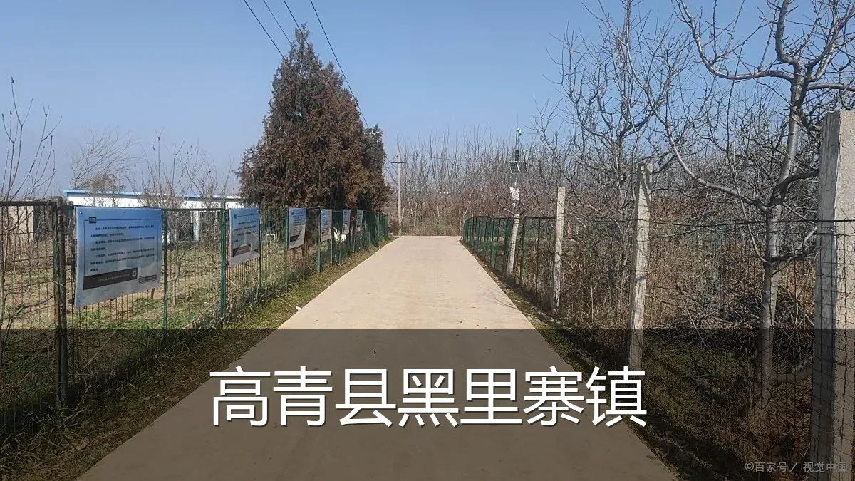 高青县黑里寨镇